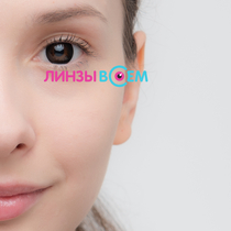 Цветные линзы EOS GBK1 Black Фото 3