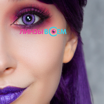 Цветные линзы EOS Fay Violet foto