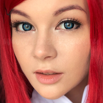 Цветные линзы EOS 204 Blue Фото 5